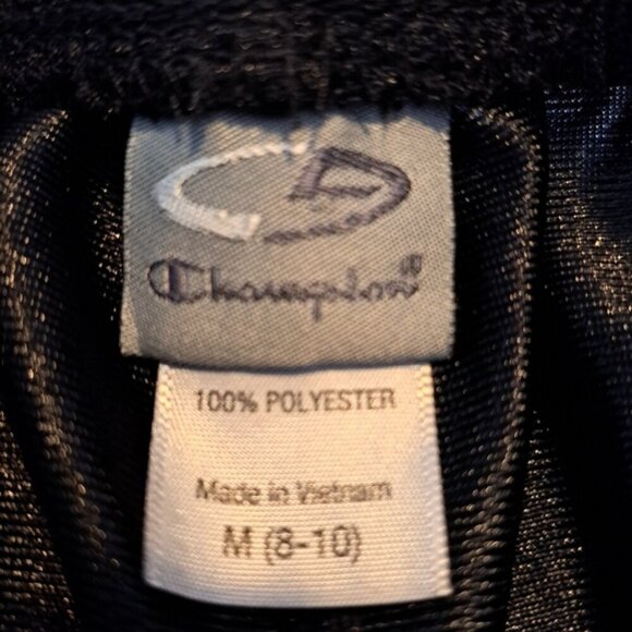 Champion boys size Medium or 8-10 jogging track pants, black, gray & red, NWT - Picture 3 of 6